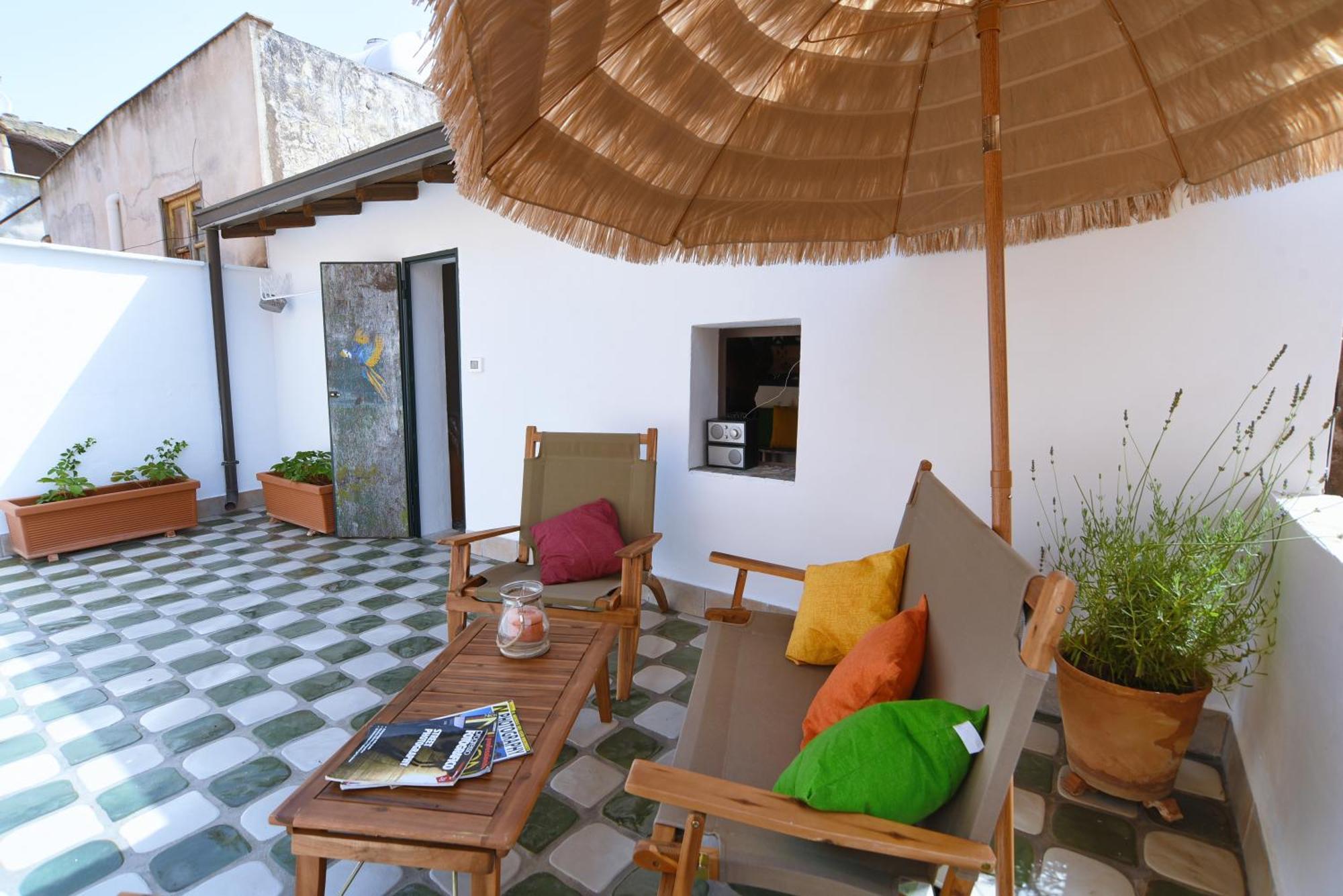 Apartamento Casa Azul Terrasini Exterior foto