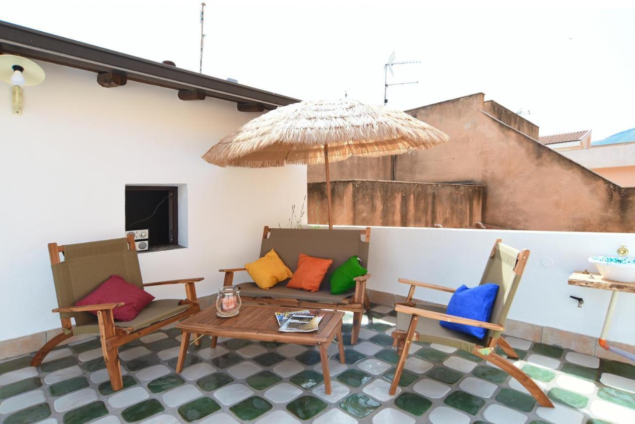 Apartamento Casa Azul Terrasini Exterior foto